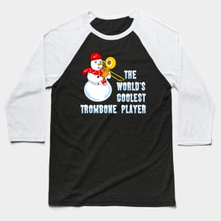 Coolest Trombone Player Baseball T-Shirt